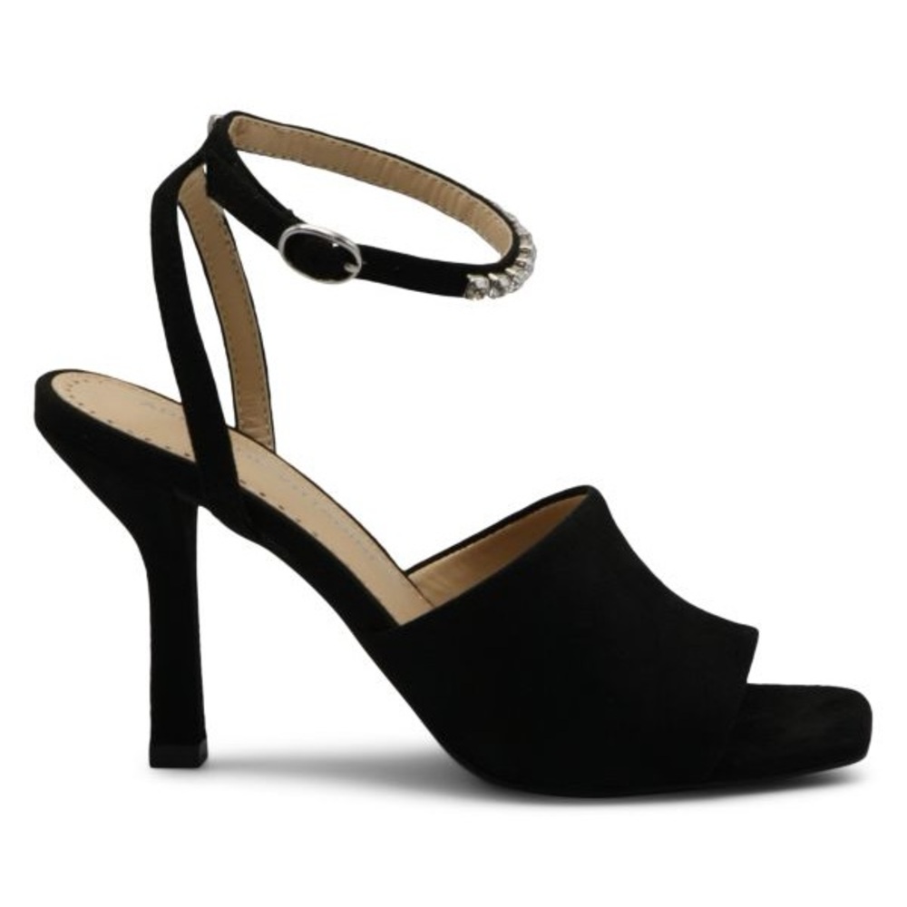 NWB Ginnie Crystal Sandals, Size 7.5, Adrienne Vittadini